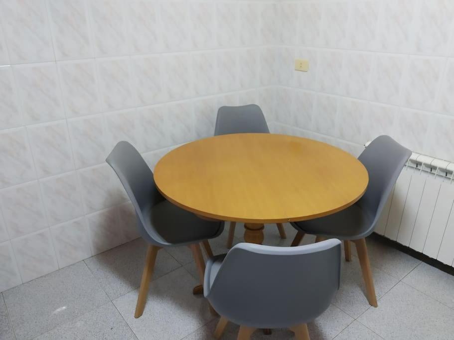 Apartamento Con Terraza Y Vistas Al Mar Bueu Bagian luar foto